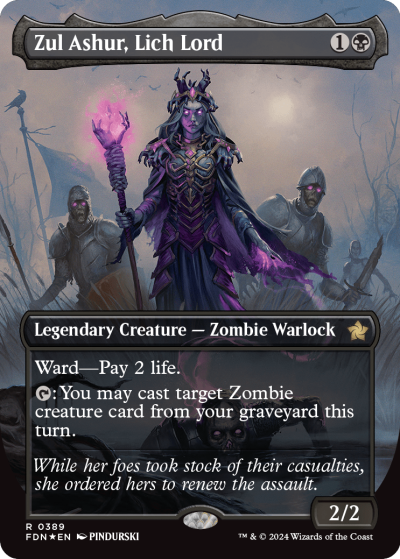 Zul Ashur, Lich Lord (Variant) - Foundations Spoiler