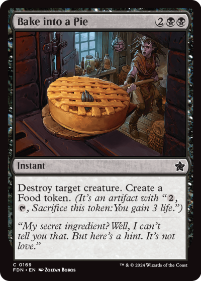 Bake into a Pie - Foundations Spoiler