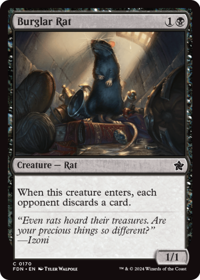 Burglar Rat - Foundations Spoiler