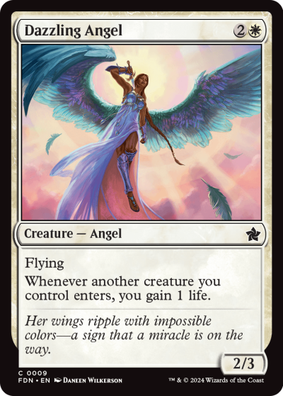 Dazzling Angel - Foundations Spoiler