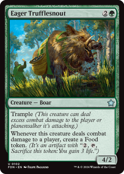 Eager Trufflesnout - Foundations Spoiler