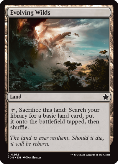 Evolving Wilds - Foundations Spoiler