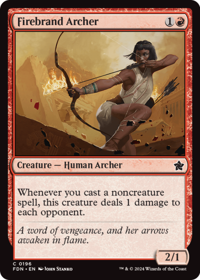 Firebrand Archer - Foundations Spoiler