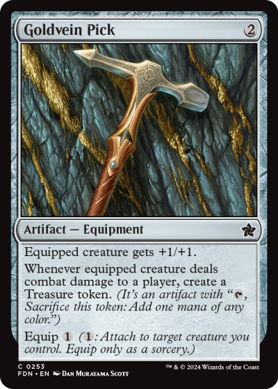 Goldvein Pick - Foundations Spoiler