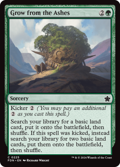 Grow from the Ashes - Foundations Spoiler