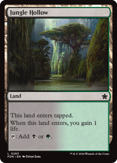 Jungle Hollow - Foundations Spoiler