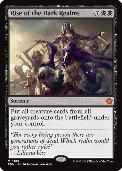 Rise of the Dark Realms - Foundations Spoiler