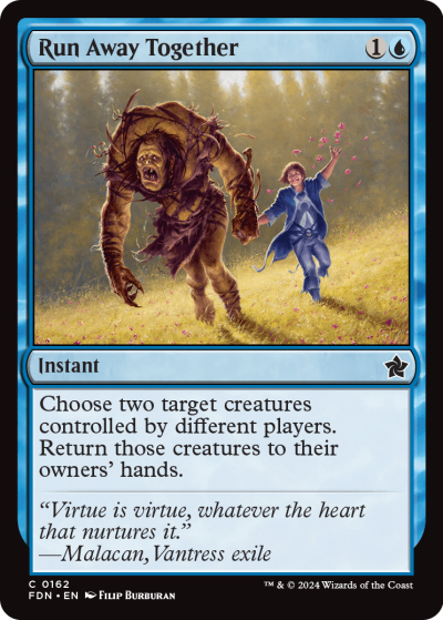 Run Away Together - Foundations Spoiler