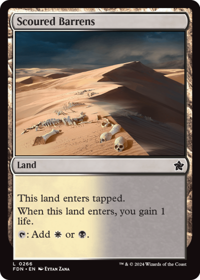 Scoured Barrens - Foundations Spoiler