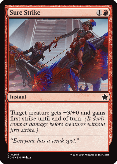 Sure Strike - Foundations Spoiler