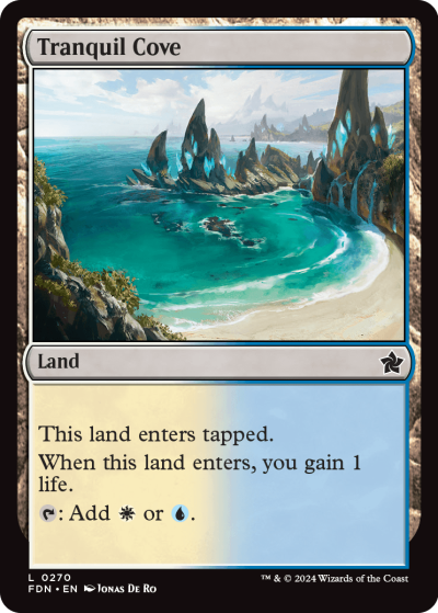 Tranquil Cove - Foundations Spoiler