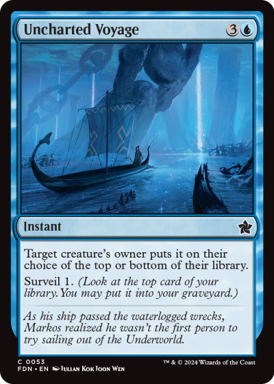 Uncharted Voyage - Foundations Spoiler