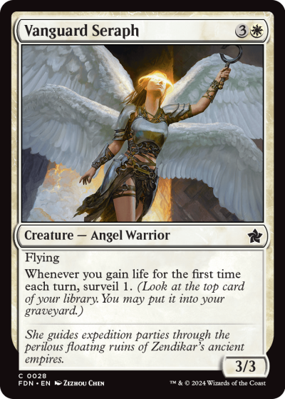 Vanguard Seraph - Foundations Spoiler