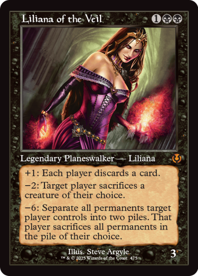 Liliana of the Veil - Innistrad Remastered Spoiler