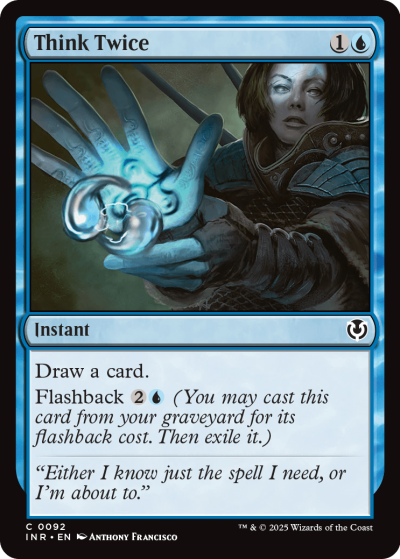 Think Twice - Innistrad Remastered Spoiler