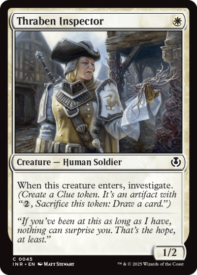 Thraben Inspector 2 - Innistrad Remastered Spoiler