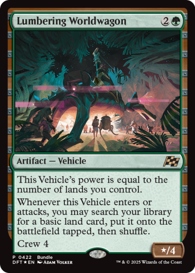 Lumbering Worldwagon - Aetherdrift Spoiler