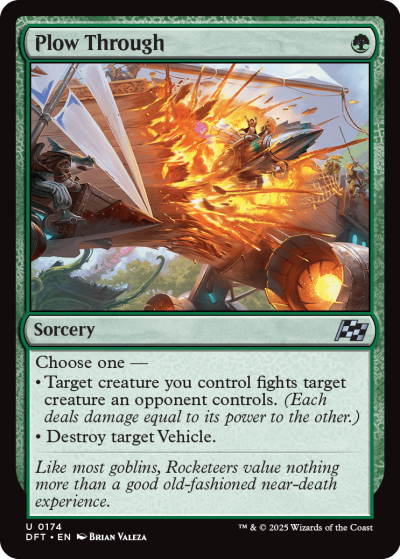 Plow Through - Aetherdrift Spoiler