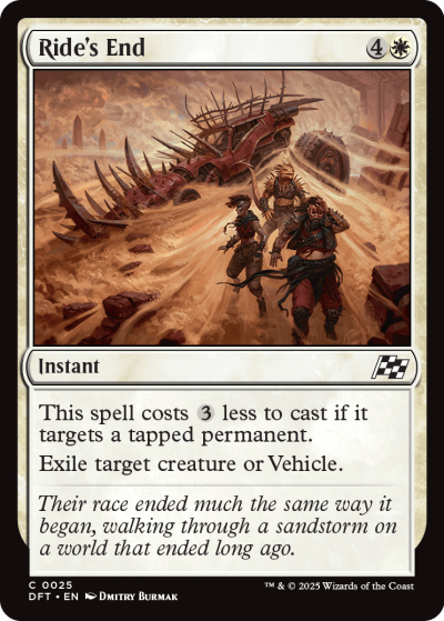 Ride's End - Aetherdrift Spoiler