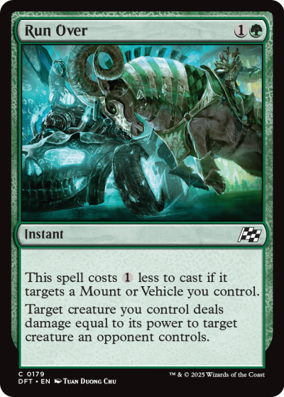 Run Over - Aetherdrift Spoiler