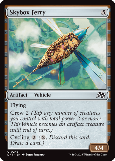 Skybox Ferry - Aetherdrift Spoiler