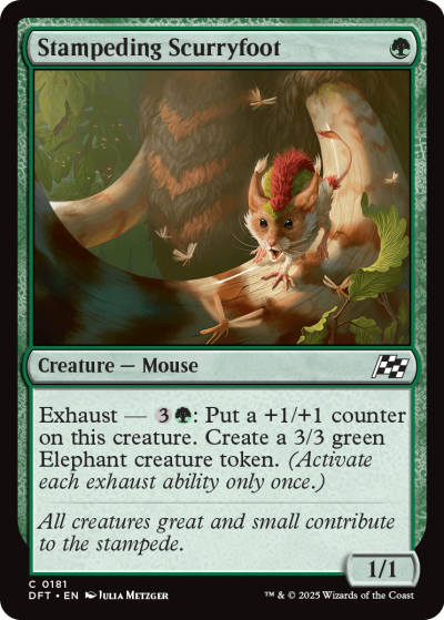 Stampeding Scurryfoot - Aetherdrift Spoiler