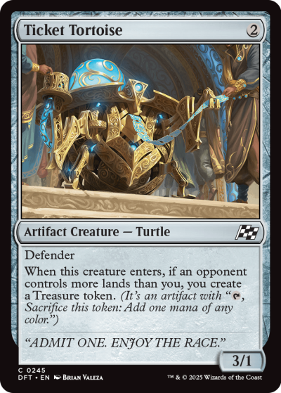 Ticket Tortoise - Aetherdrift Spoiler