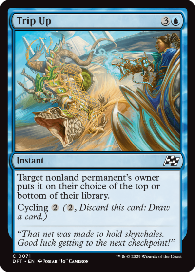 Trip Up - Aetherdrift Spoiler