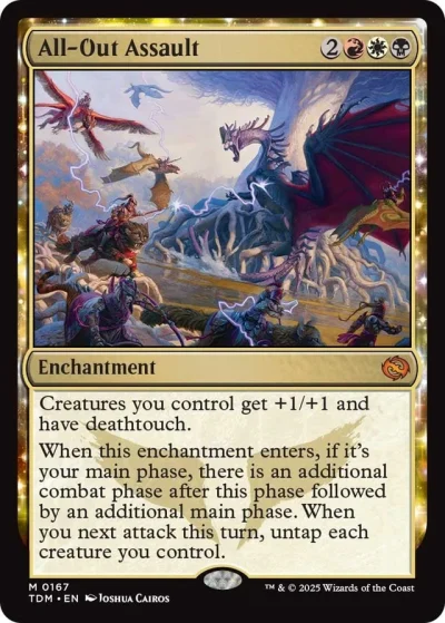 All-Out Assault - Tarkir Dragonstorm Spoiler