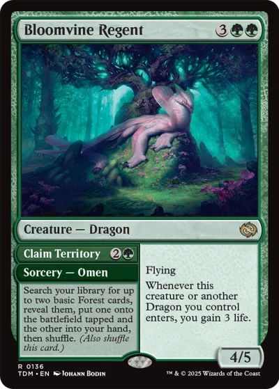 Bloomvine Regent - Tarkir Dragonstorm Spoiler