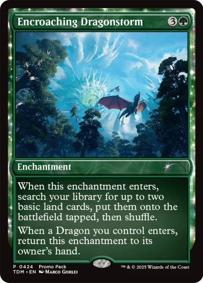 Encroaching Dragonstorm - Tarkir Dragonstorm Spoiler