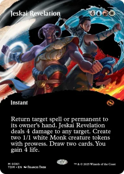 Jeskai Revelation - Tarkir Dragonstorm Spoiler