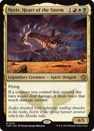 Neriv, Heart of the Storm - Tarkir Dragonstorm Spoiler
