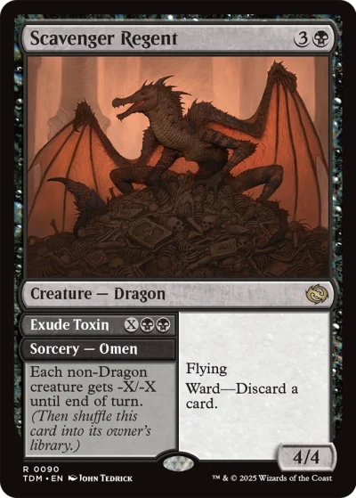 Scavenger Regent - Tarkir Dragonstorm Spoiler