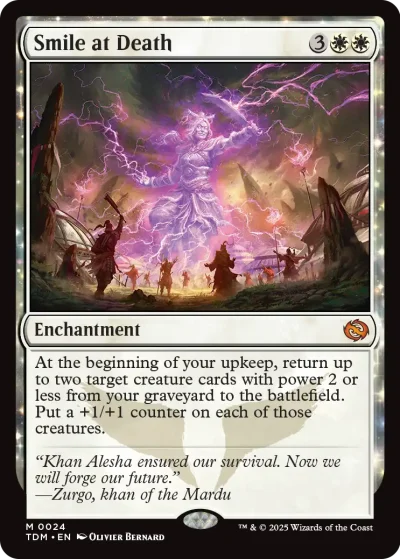 Smile at Death - Tarkir Dragonstorm Spoiler