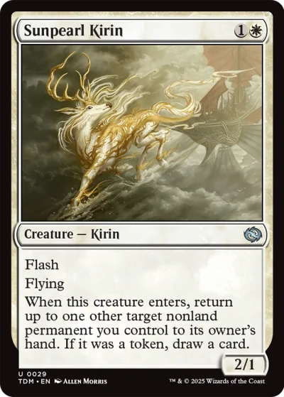 Sunpearl Kirin - Tarkir Dragonstorm Spoiler