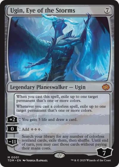 Ugin, Eye of the Storms - Tarkir Dragonstorm Spoiler